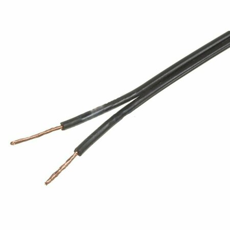 AMERICAN IMAGINATIONS 2952.76 in. Cylindrical Black Indoor Flat Wire in 300V AI-37656